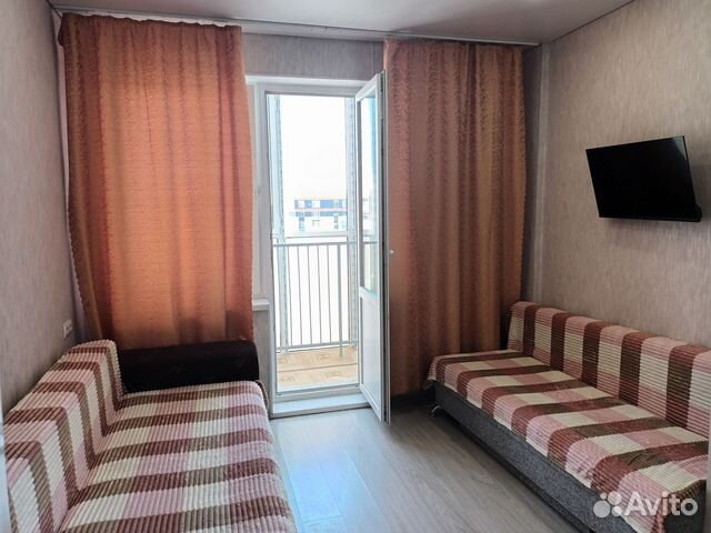 

Квартира-студия, 28 м², 2 кровати
