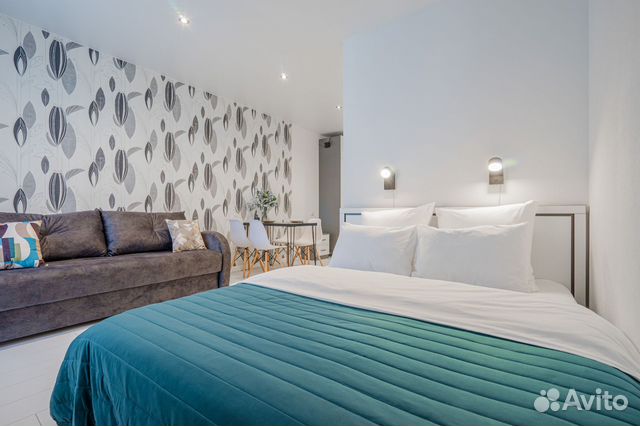 

Квартира-студия, 34 м², 1 кровать