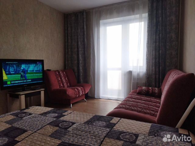 

1-к. квартира, 32 м², 2 кровати