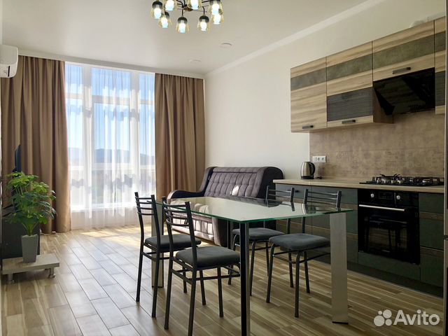 

1-к. квартира, 55 м², 2 кровати