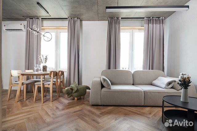 

1-к. квартира, 46,4 м², 2 кровати