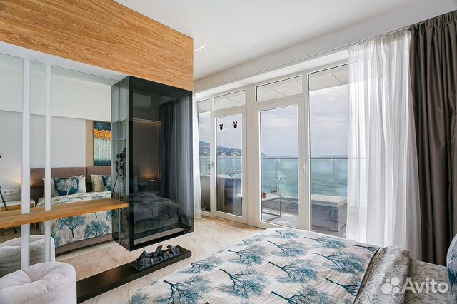 

Квартира-студия, 45 м², 2 кровати