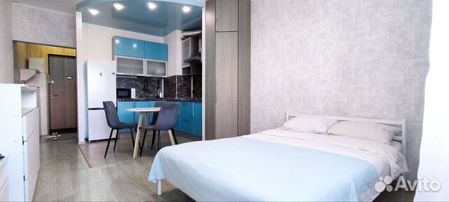 

Квартира-студия, 28 м², 2 кровати