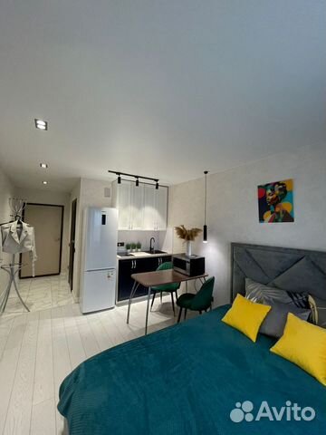 

Квартира-студия, 23 м², 1 кровать