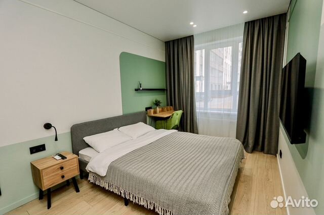 

1-к. квартира, 39 м², 2 кровати