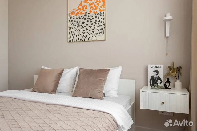 

Квартира-студия, 28 м², 2 кровати
