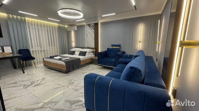 

Квартира-студия, 38 м², 2 кровати