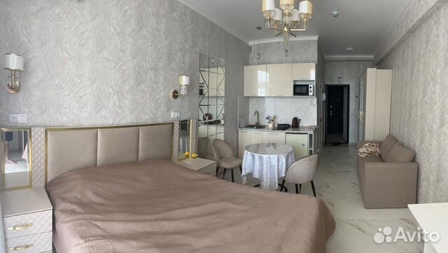 

Квартира-студия, 26 м², 2 кровати