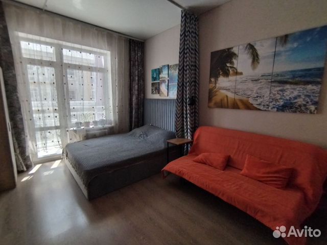 

Квартира-студия, 30 м², 2 кровати