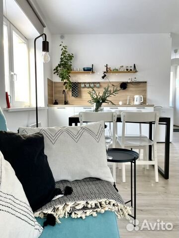 

Квартира-студия, 42 м², 2 кровати