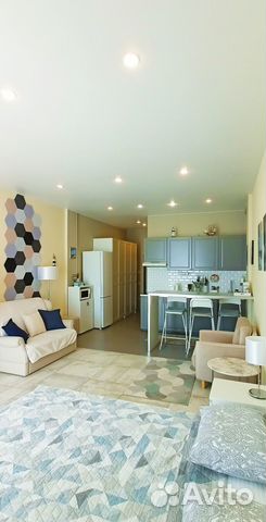 

Квартира-студия, 41 м², 2 кровати