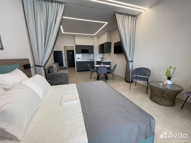 

Квартира-студия, 50 м², 2 кровати