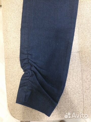 Новые джинсы темно-синие (Франция)