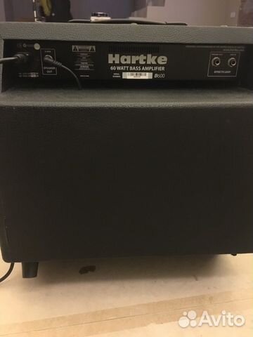 Басовый комбоусилитель hartke 60 ватт
