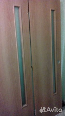 Двери двухстворчатые с новостройки бу милан орех Двери двухстворчатые с новостройки бу милан орех