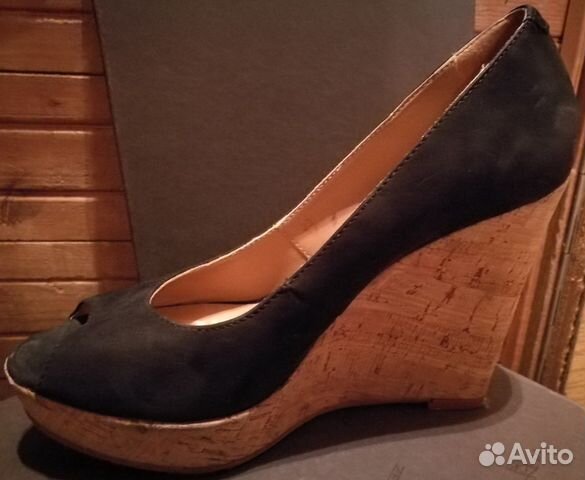 Туфли на танкетке zenux Туфли на танкетке zenux