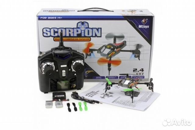 Квадрокоптер Scorpion на р/у WL Toys V202 Квадрокоптер Scorpion на р/у WL Toys V202