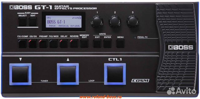 Гитарный процессор Boss GT-1 Гитарный процессор Boss GT-1