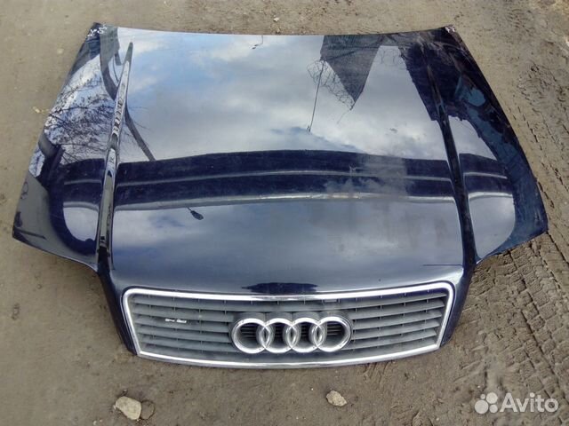 Audi a6 c5 капот рестайлинг алюминий без решетки Audi a6 c5 капот рестайлинг алюминий без решетки