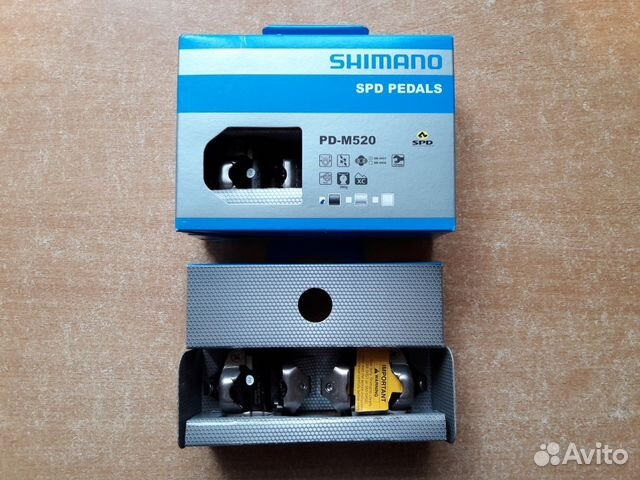 Новые контактные педали Shimano PD-M520