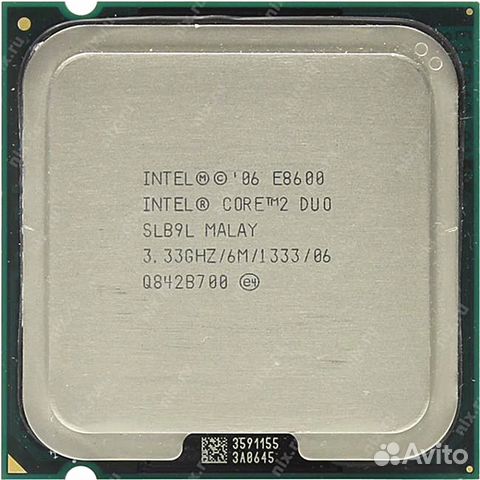 Intel Core 2 Duo - E8600 3,33 Ghz - LGA 775