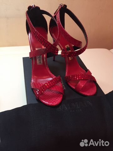 Босоножки Balmain питон красные vip dg gucci rossi Босоножки Balmain питон красные vip dg gucci rossi