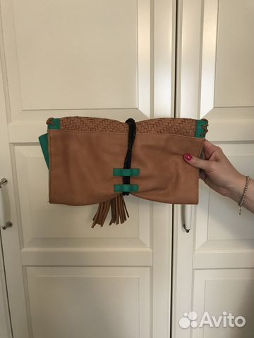 Сумка женская. Клатч. Кожаный