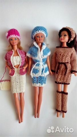 Одежда для кукол Барби ручной работы