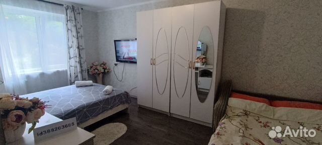 

1-к. квартира, 34 м², 2 кровати