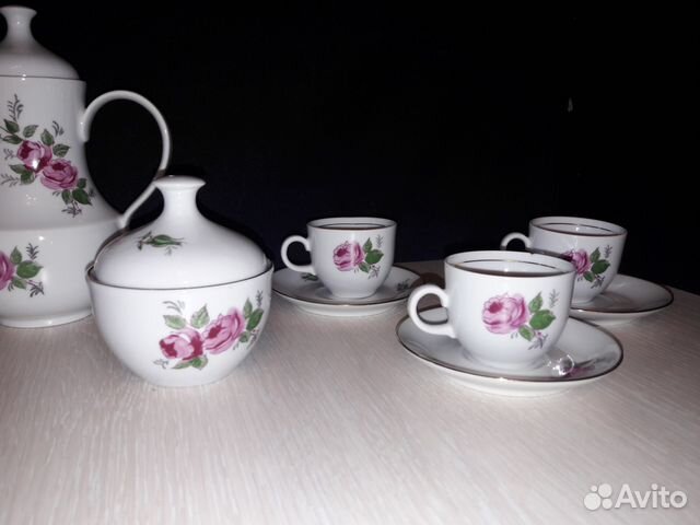 Кофейный сервиз Kahla гдр 6 персон