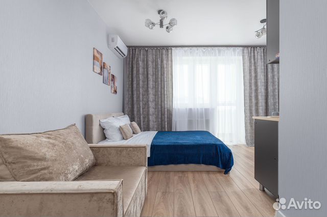 

Квартира-студия, 25 м², 2 кровати