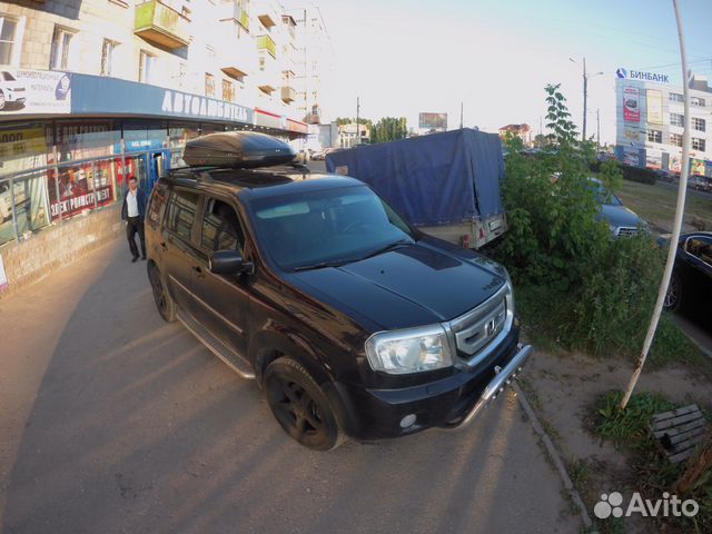 Багажник бокс на крышу Honda Pilot (2005-2015)