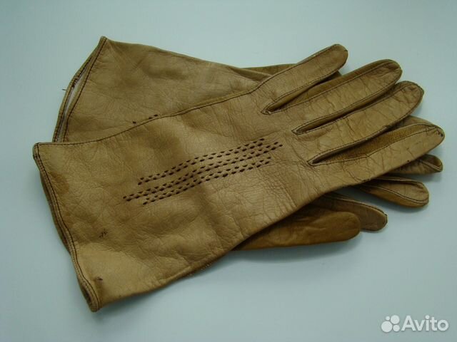 Кожаные дамские перчатки не ношенные до 1917