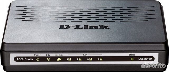 D-link DSL-2540U