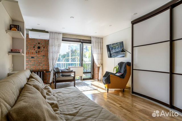 

Квартира-студия, 32 м², 1 кровать