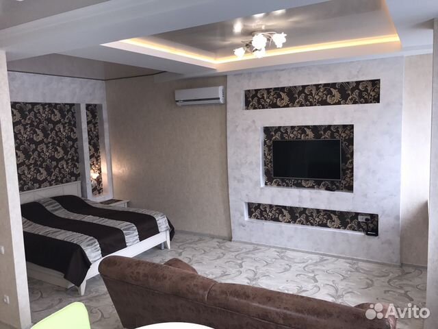 

Квартира-студия, 46 м², 2 кровати