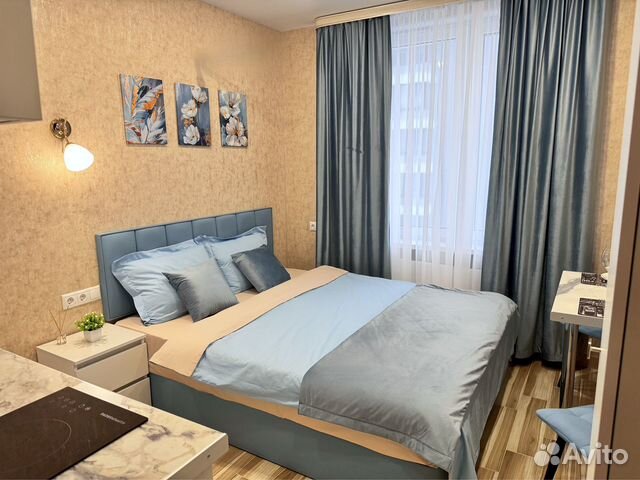 

Квартира-студия, 18 м², 1 кровать