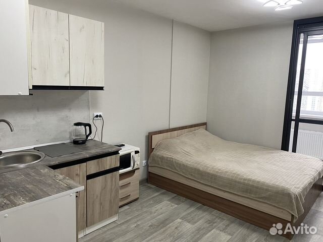 

Квартира-студия, 24 м², 1 кровать