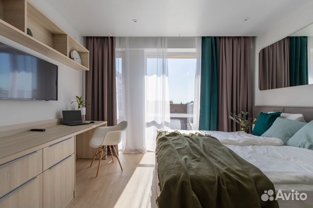 

Квартира-студия, 27 м², 1 кровать