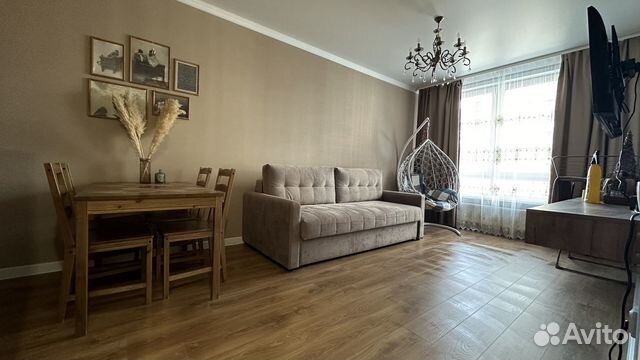 

1-к. квартира, 38 м², 2 кровати