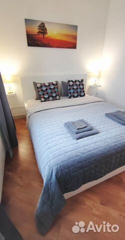 

1-к. квартира, 44 м², 3 кровати