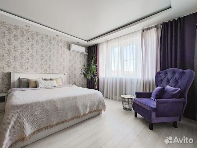 

1-к. квартира, 46 м², 2 кровати