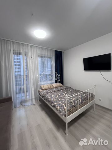 

Квартира-студия, 28 м², 2 кровати