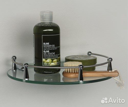 Полка стеклянная WasserKraft K566 в ванную комнату