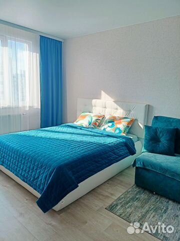 

1-к. квартира, 39 м², 2 кровати