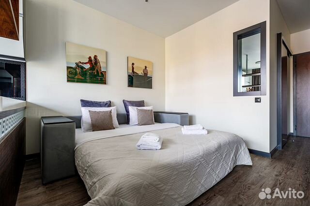 

Квартира-студия, 33 м², 1 кровать