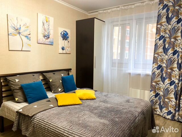 

1-к. квартира, 30 м², 2 кровати