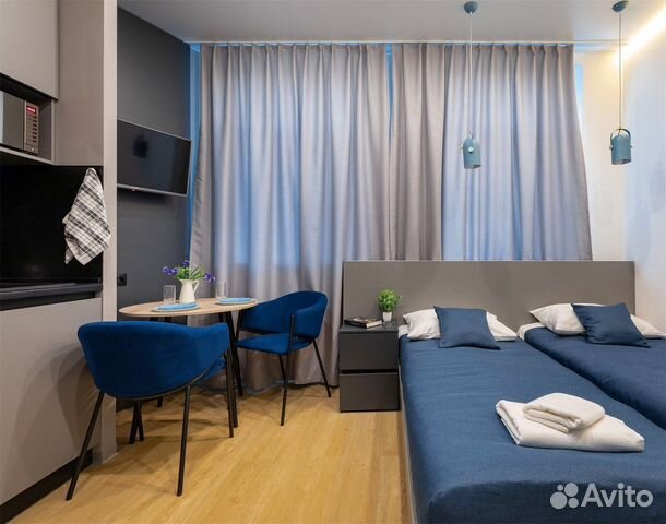

Квартира-студия в апарт-отеле, 18,1 м², 4/6 эт.