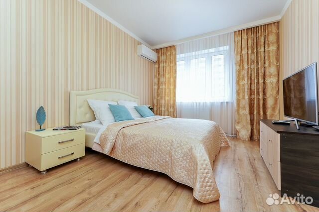 

1-к. квартира, 38 м², 2 кровати