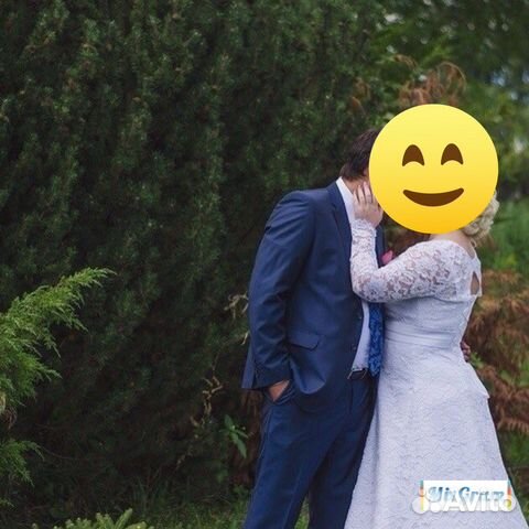 Платье свадебное кружевное Платье свадебное кружевное